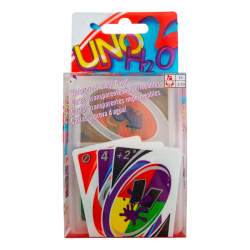 Juego de Cartas Uno H2O – Cartas Impermeables Portátiles