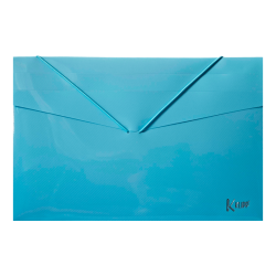 Carpeta Fuelle Plástica Klipp con Resorte – Colores Surtidos (Negro, Verde, Azul, Rojo, Blanco)