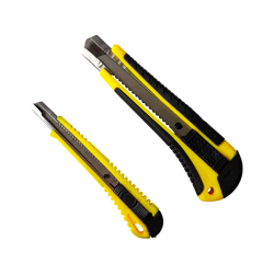 Bisturí x2 Grafitos – Cutter Precision Grande y Pequeño Riel Metálico