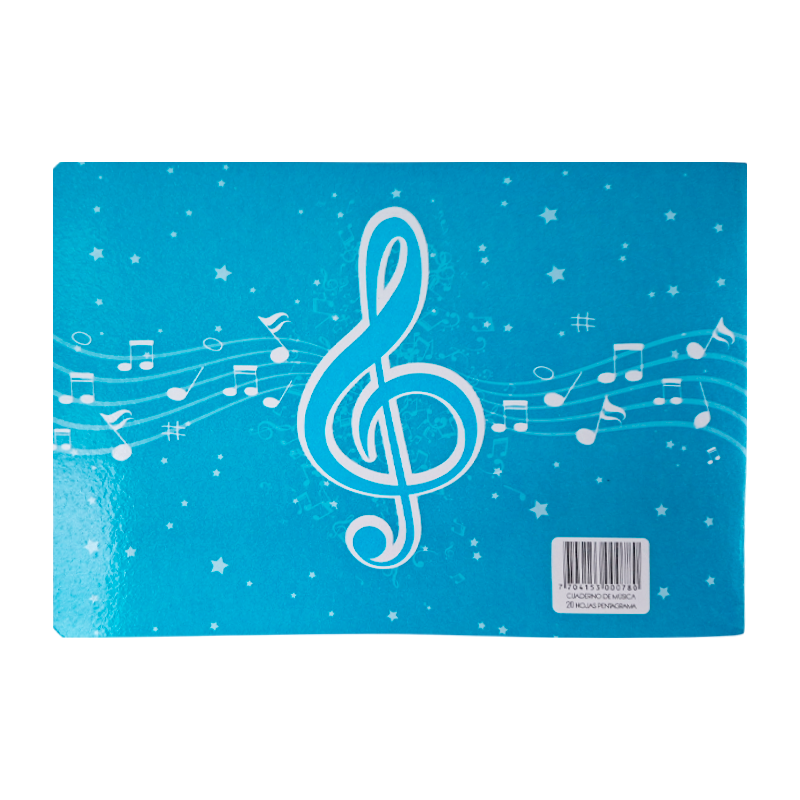 Cuaderno Música Grapado Marden