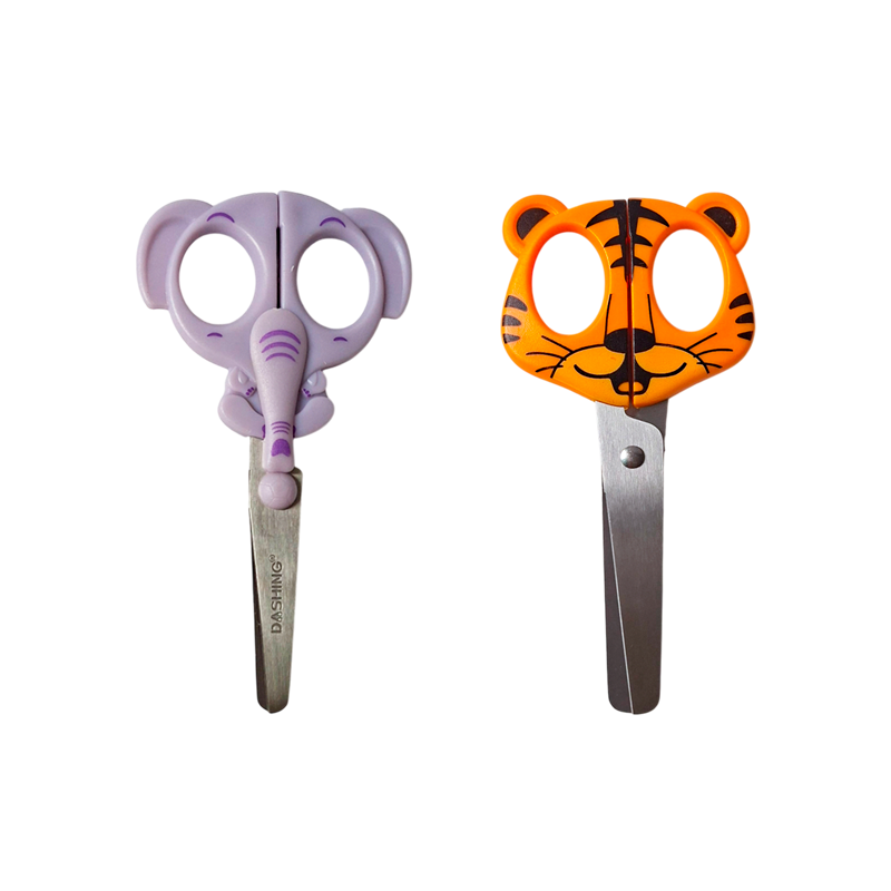 Tijera Escolar Punta Roma Animal Paradise