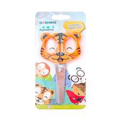 Tijera Escolar Punta Roma Animal Paradise