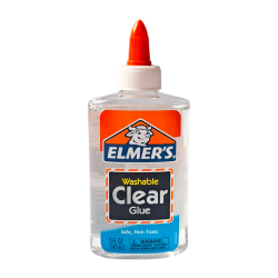 Pegante Líquido Transparente 147 ml Elmer's – Adhesivo Escolar Lavable