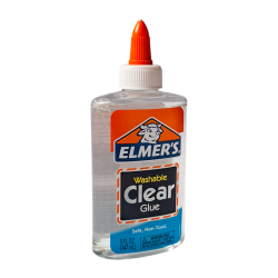 Pegante Líquido Transparente 147 ml Elmer's – Adhesivo Escolar Lavable