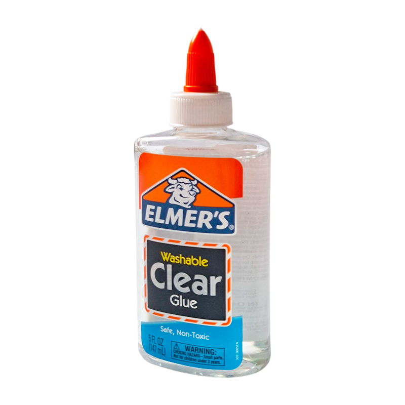 Pegante Líquido Transparente 147 ml Elmer's – Adhesivo Escolar Lavable
