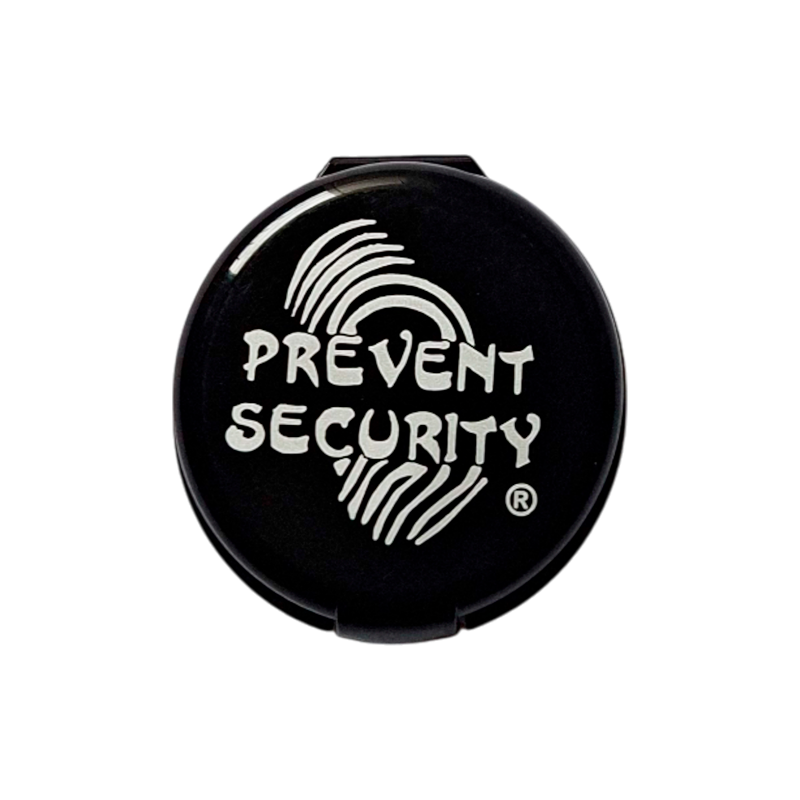 Almohadilla Dactilar PREVENT SECURITY - 4000 Huellas, Tinta Negra