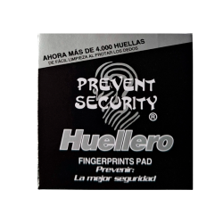 Almohadilla Dactilar PREVENT SECURITY - 4000 Huellas, Tinta Negra