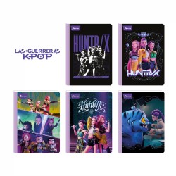 Cuaderno Guerreras K-pop Cuadriculado 100 Hojas Norma