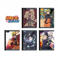 Cuaderno Cosido Naruto Norma 100 Hojas Cuadriculado – Carátula Oficial + Stickers