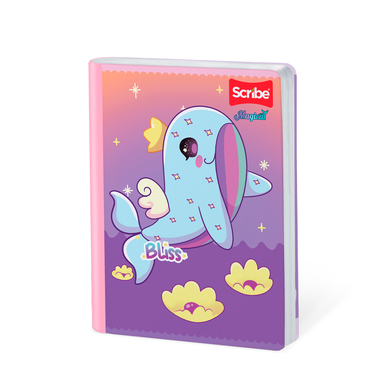 Cuaderno Cosido Magical Cuadriculado 100 Hojas SCRIBE