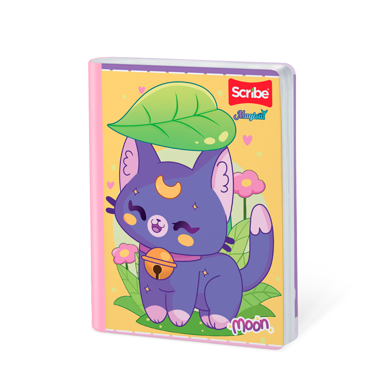 Scribe notebook sewing grid 100 leaves Magical