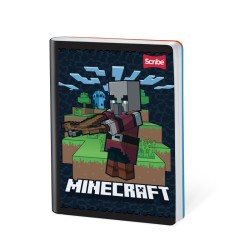 Cuaderno Cosido Minecraft 100 Hojas Cuadriculado Scribe