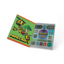 Cuaderno Cosido Minecraft 100 Hojas Cuadriculado Scribe