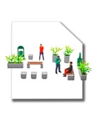 Mobiliario y Vegetación | Maquetas Impresionantes